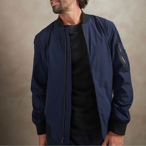Men's Banana Republic Bomber Navy Blue